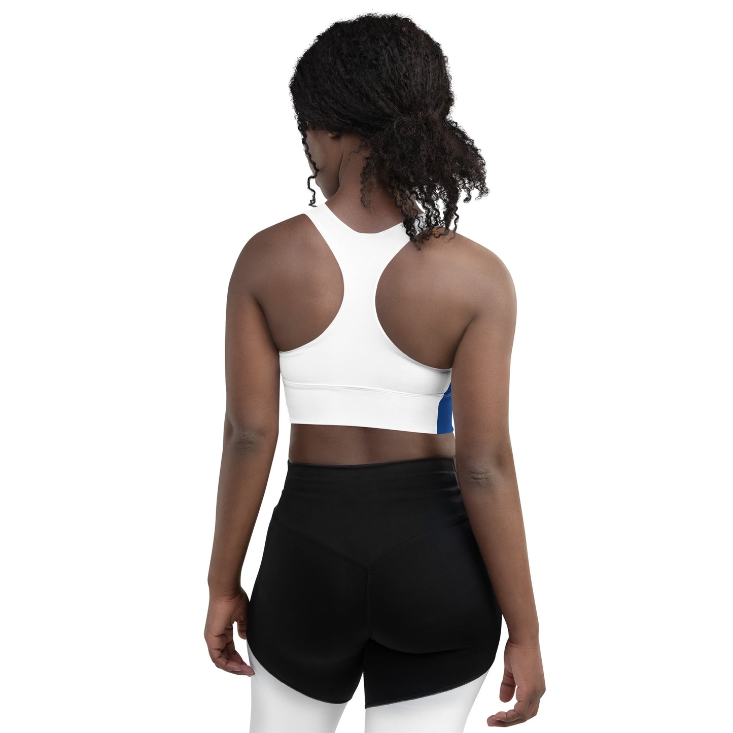 Longline sports bra