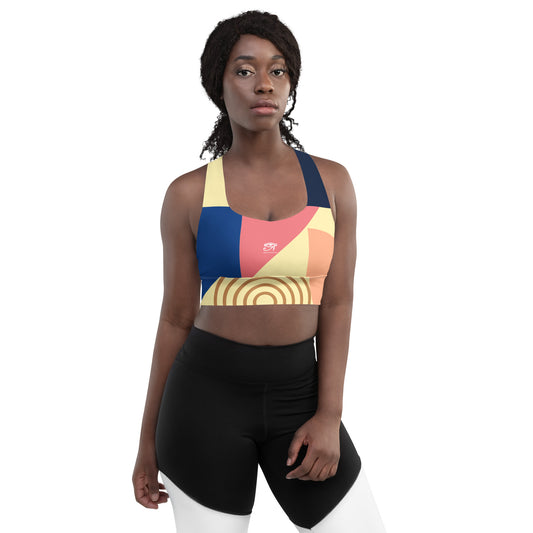 Longline sports bra