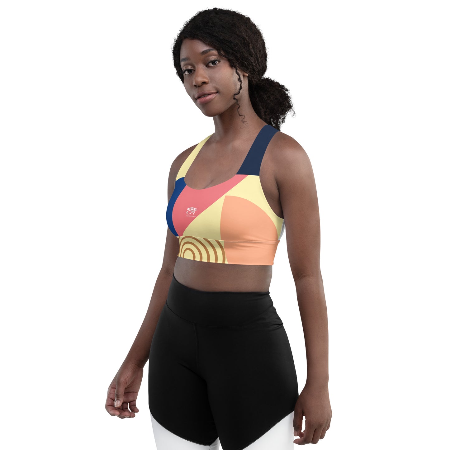 Longline sports bra