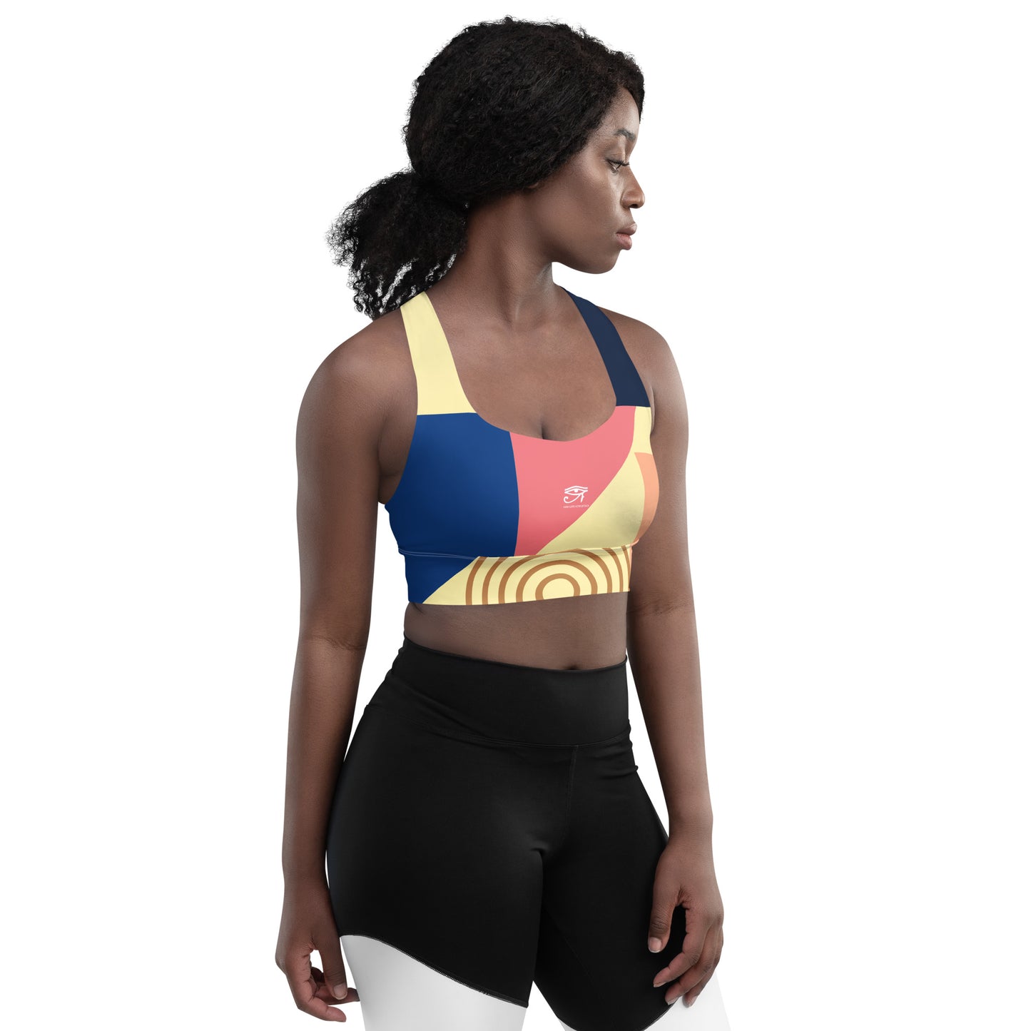 Longline sports bra