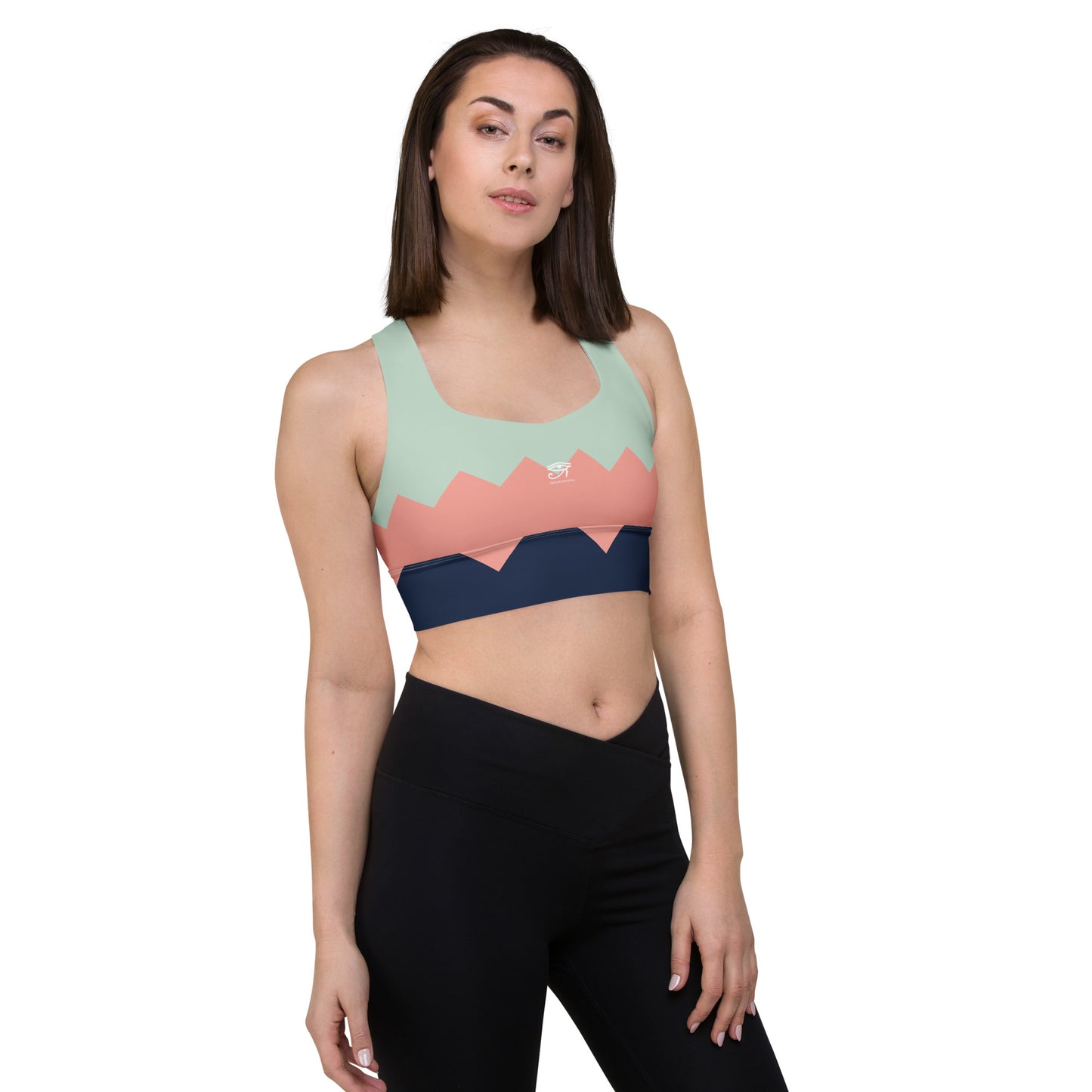 Longline sports bra