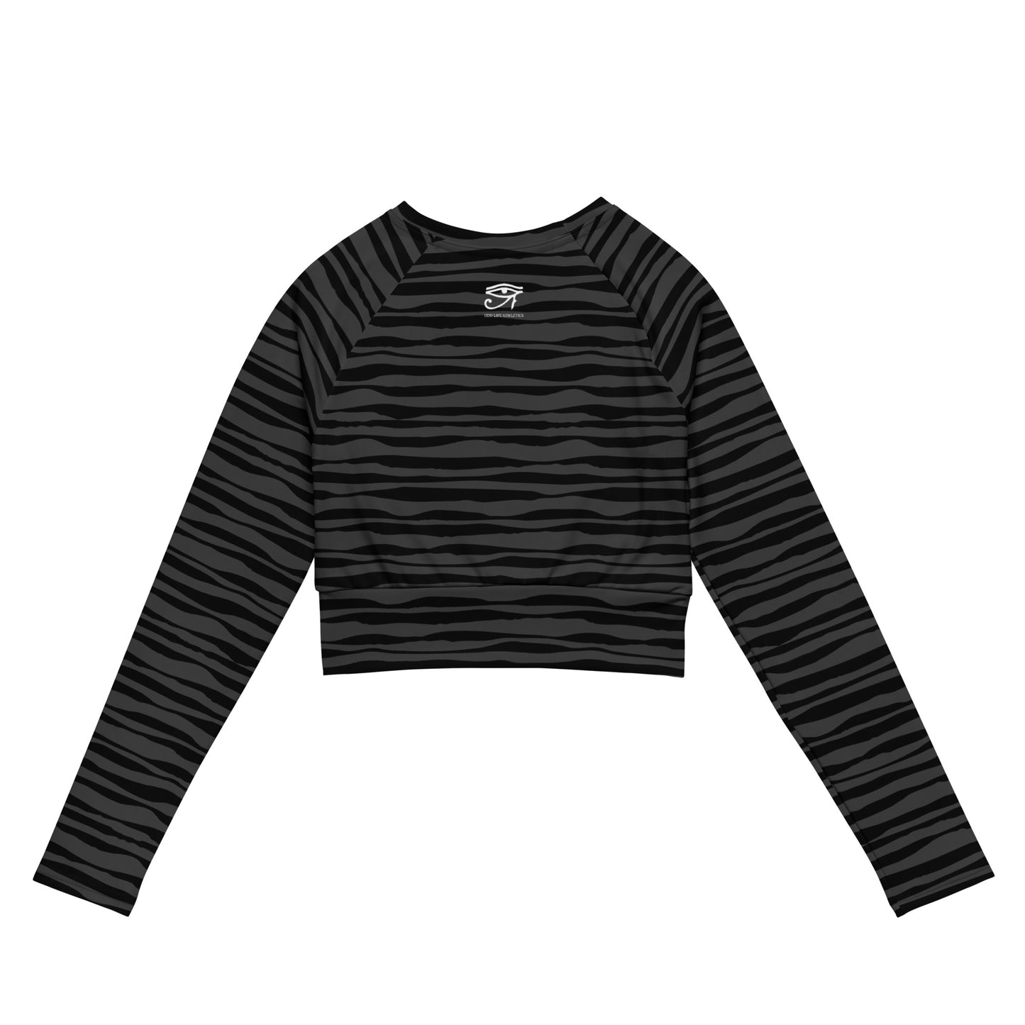 long-sleeve crop top