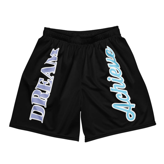 "Dream-Achieve" mesh shorts