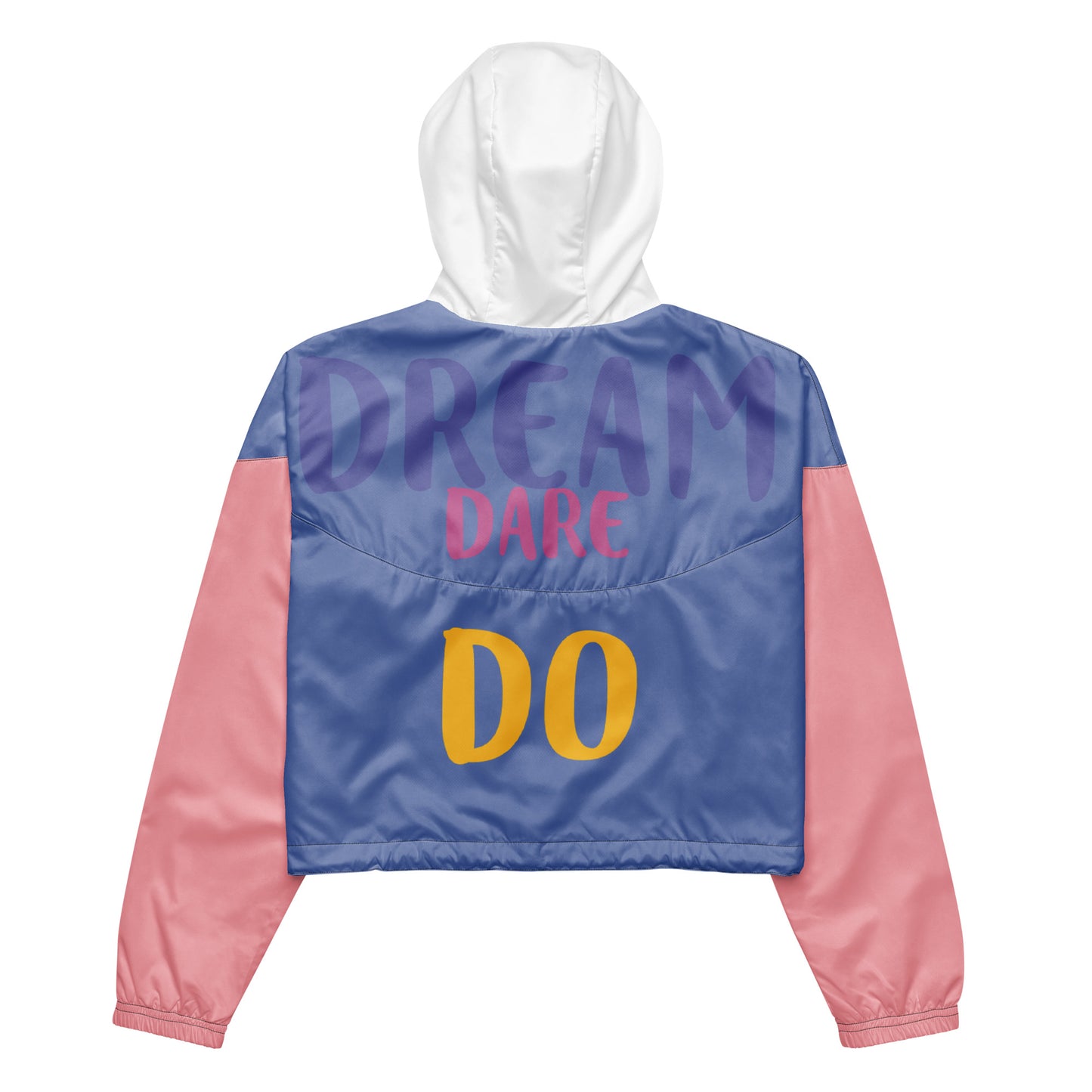 (Women’s) "Dream, Dare, Do" cropped windbreaker