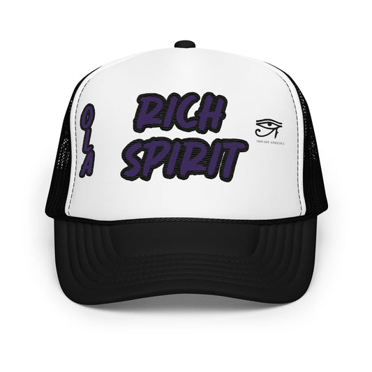 "Rich Spirit" Foam trucker hat