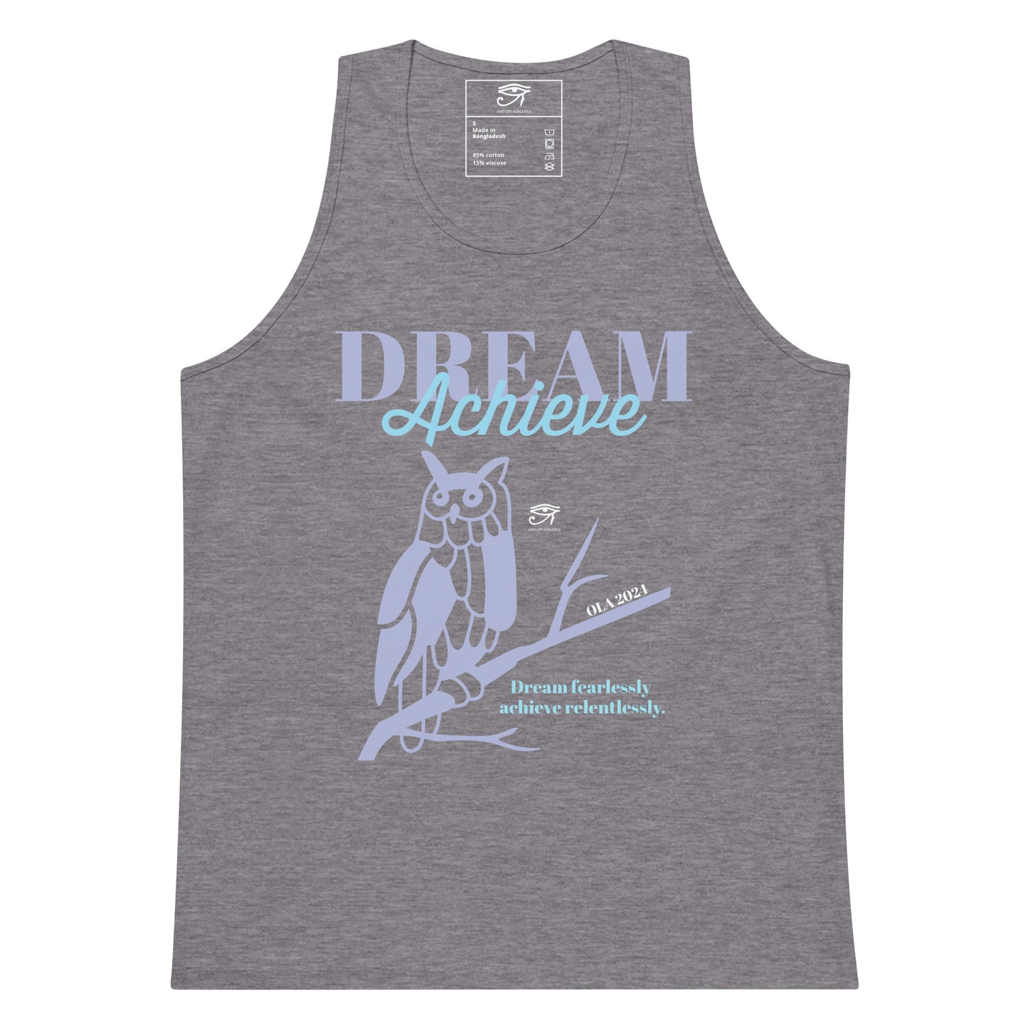 "Dream-Achieve"  premium tank top