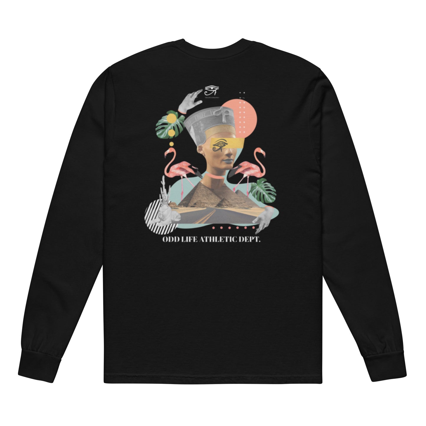 (Unisex) "Tropical Egypt" long-sleeve shirt