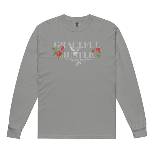 (Unisex) "Graceful Hustle" long-sleeve shirt