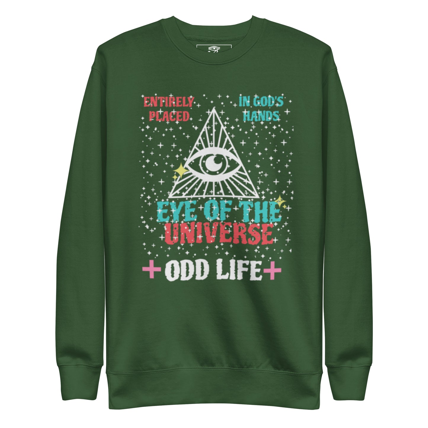 (Unisex) "Eye of The Universe" Premium Sweatshirt