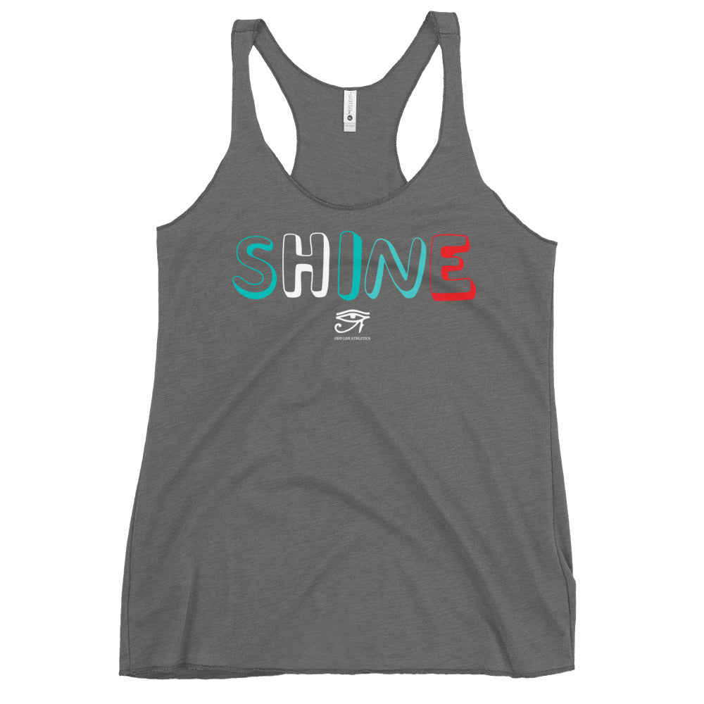 Women's "Shine" Racerback Tank