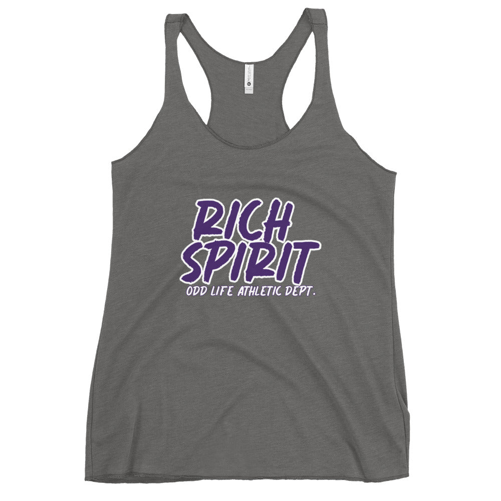 "Rich Spirit" Racerback Tank