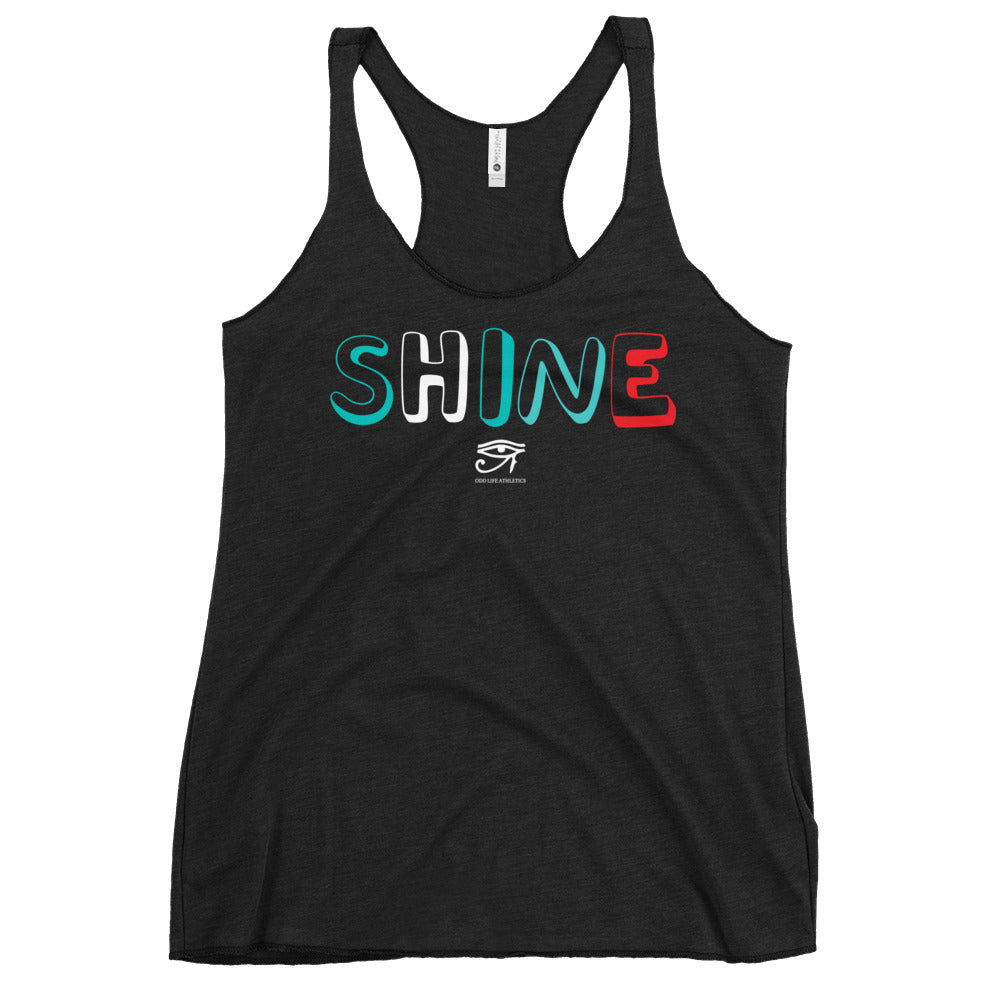 Women's "Shine" Racerback Tank