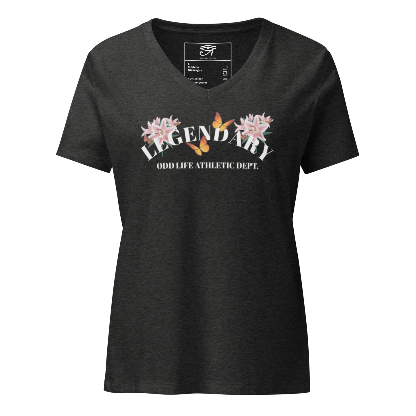 (Women’s) "Legendary" relaxed v-neck t-shirt